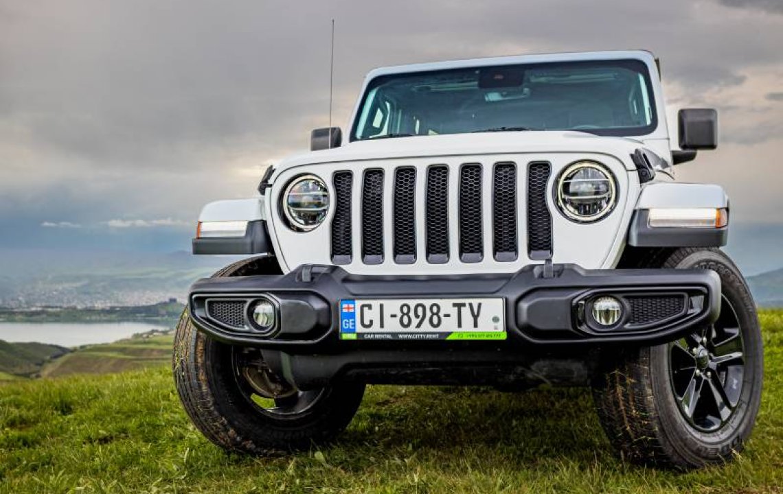 Jeep Wrangler Sahara 2023 - rent a car in Tbilisi Georgia