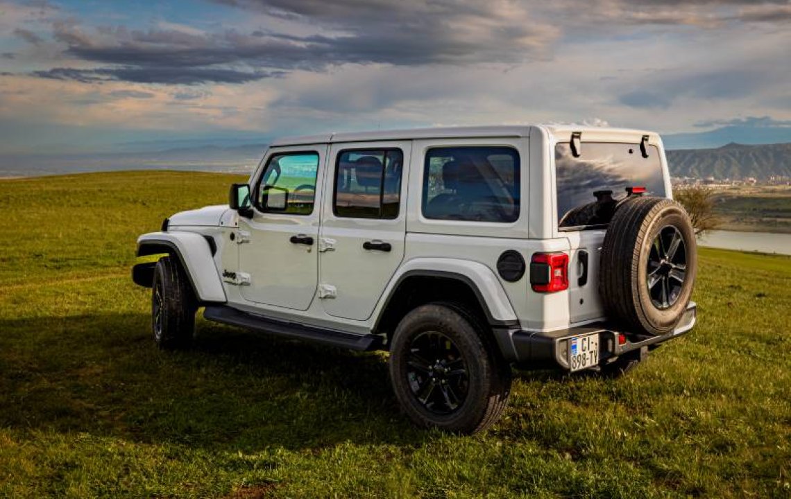 Jeep Wrangler Sahara 2023 - rent a car in Tbilisi Georgia